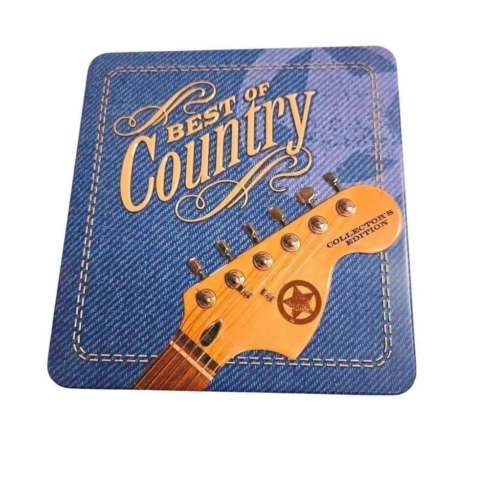 "Best of Country" music CD collector's edition tin box set